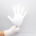 Household Safety Protective Working White Nitrile Gloves